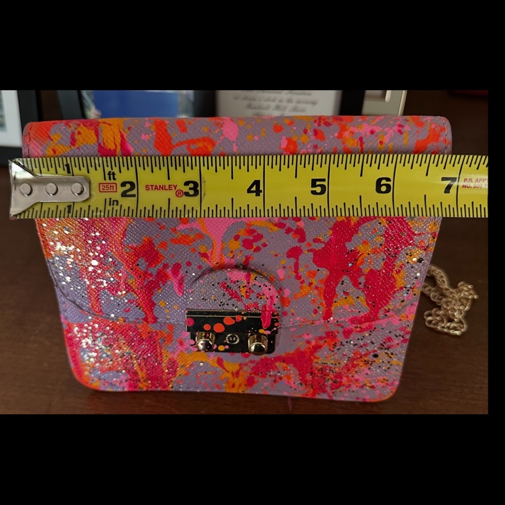 1 of 1 Hand Painted Anca Barbu Brand New Shoulder Bag PERFECT FOR SUMMER - Picture 15 of 16